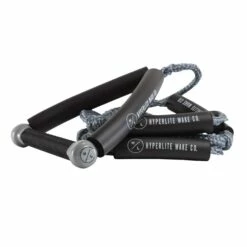 Hyperlite 20' Surf Rope W/ Handle- Grey 2023
