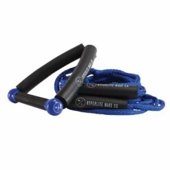 HYPERLITE 25' Surf Rope W/ Handle- Blue 2023 -Surfing Equipment Sales Shop 485 BLUE l