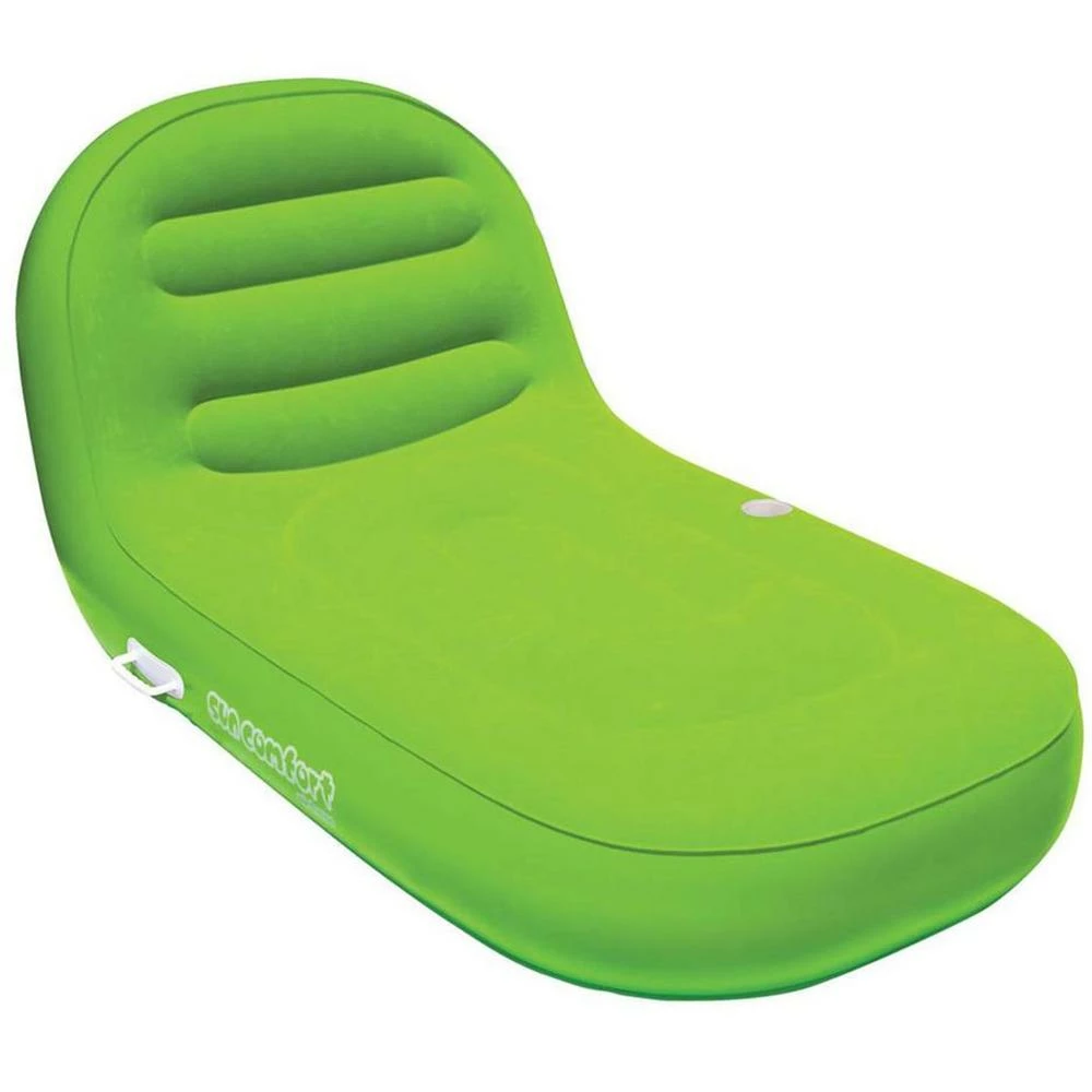 Airhead Sun Comfort Cool Suede Single Chase Lounger - Lime 3 Airhead Sun Comfort Cool Suede Single Chase Lounger - Lime