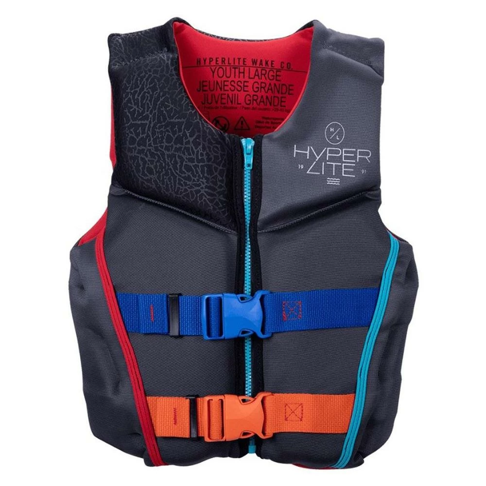 Hyperlite Boys Youth Indy CGA Vest 3 Hyperlite Boys Youth Indy CGA Vest