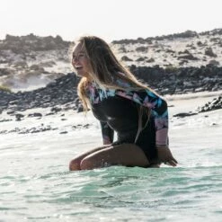 Roxy Women's 2mm Swell Series Long Sleeve Back Zip Springsuit -Surfing Equipment Sales Shop ERJW403054 2