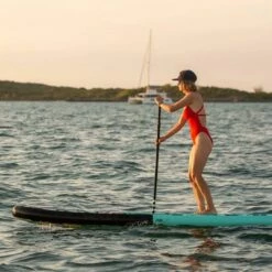 POP 10'6 Royal Hawaiian Mint/Black Inflatable Paddle Board Package -Surfing Equipment Sales Shop POP 106 ROYAL 4
