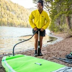 POP 11'0 PopUp Green/Black Inflatable Paddle Board Package -Surfing Equipment Sales Shop POP 110 POPUP 4