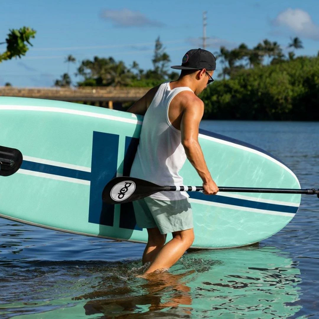 POP 11'0 Yacht Hopper Teak/Blue/Mint Inflatable Paddle Board Package 6 POP 11'0 Yacht Hopper Teak/Blue/Mint Inflatable Paddle Board Package - Image 4