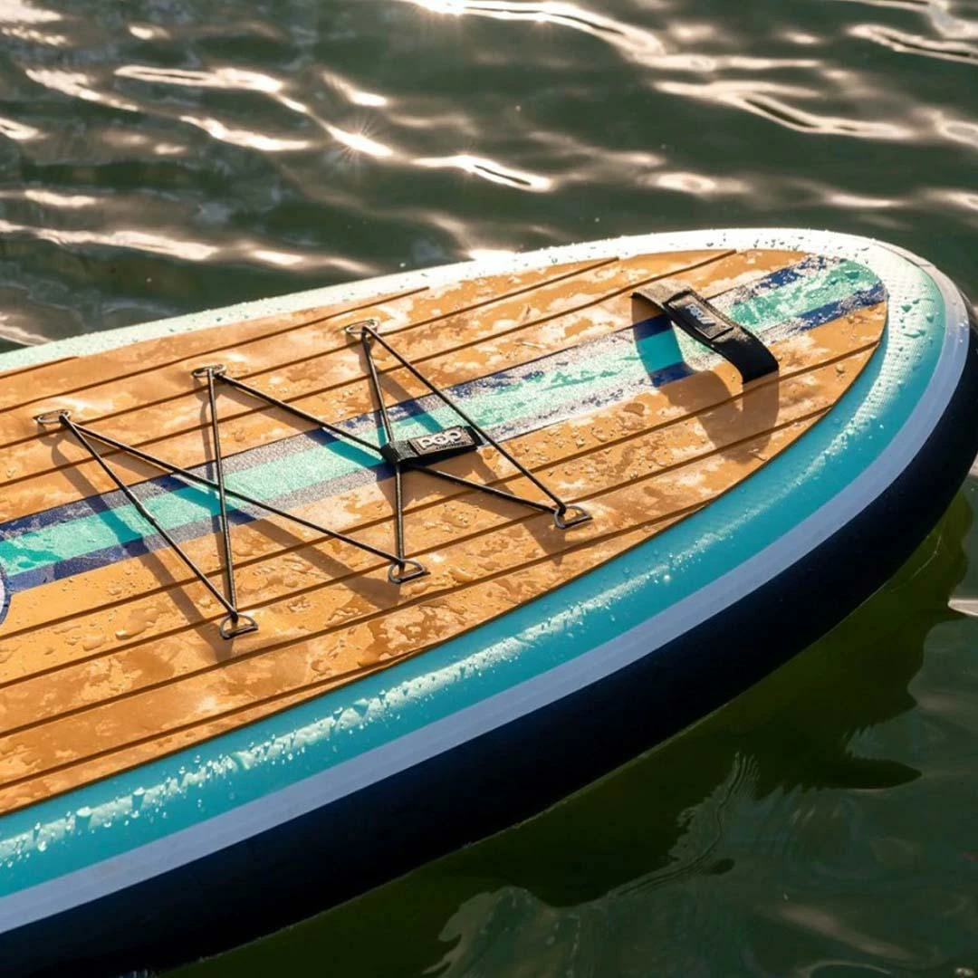 POP 11'0 Yacht Hopper Teak/Blue/Mint Inflatable Paddle Board Package 7 POP 11'0 Yacht Hopper Teak/Blue/Mint Inflatable Paddle Board Package - Image 5